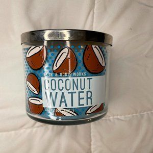 Bath & Body Works Coconut Water 14.5 oz 3 Wick Candle